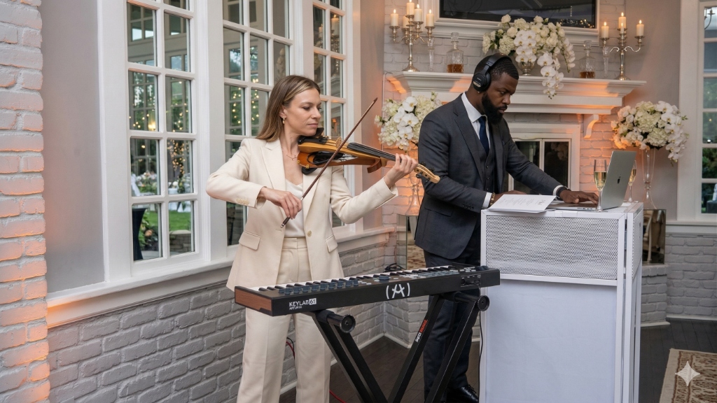 Corporate Event DJ New York City — DJ DX performing at gala